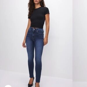 Good American always fits skinny stretch high wait jegging legging Women's Jeans